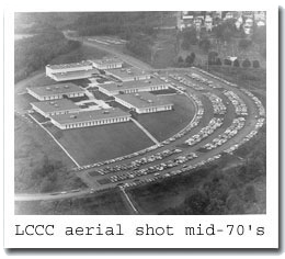 LCCC aerial shot, Mid 70's