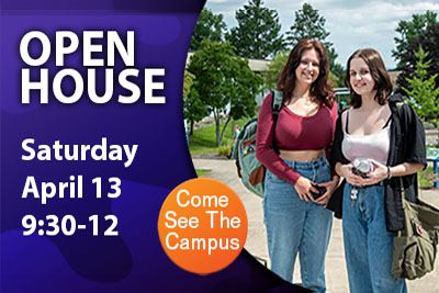 We are excited to invite you to our Open House on April 13, 2024, 9:30 am to 12 pm. This is a great opportunity to meet our faculty members and learn about the programs we offer. Speak with our admissions and financial aid staff to get any questions you may have answered and tour the Campus.