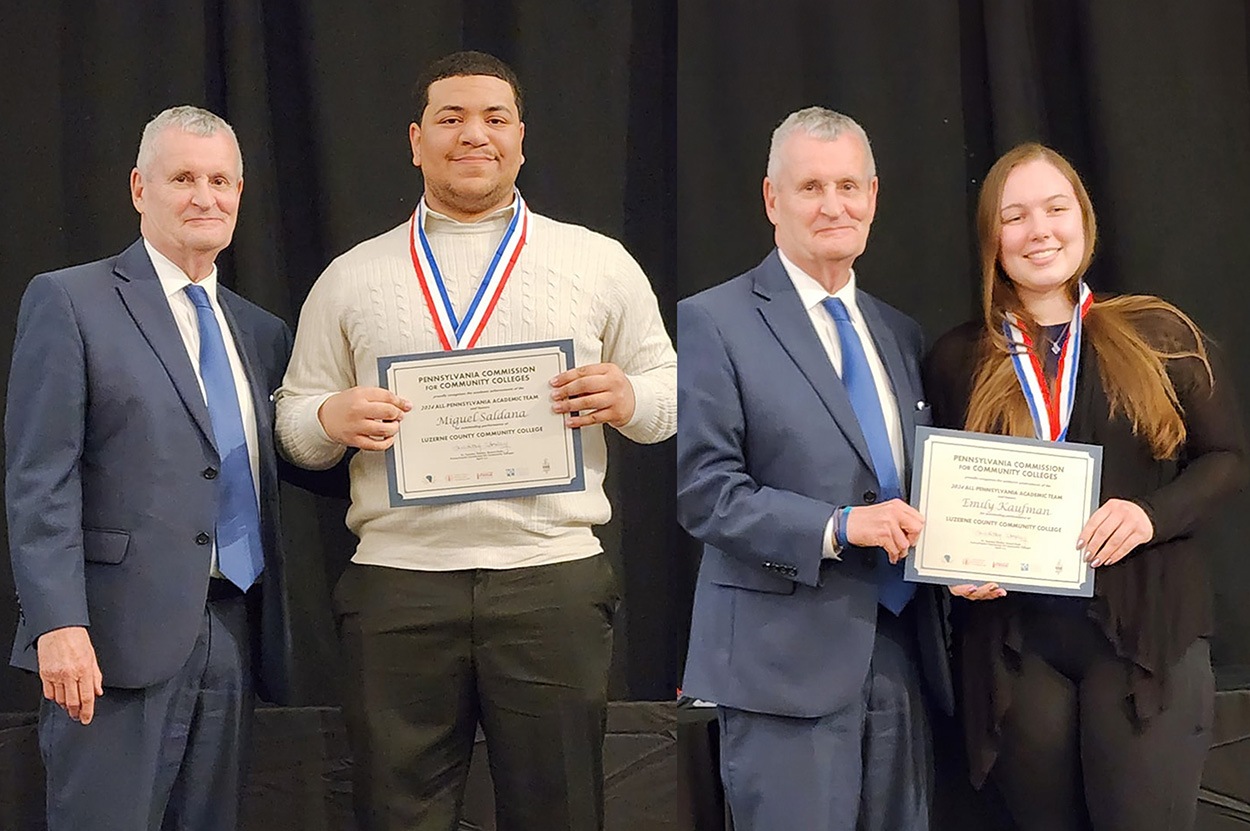 Two LCCC students named to 2024 All-Pennsylvania Academic Team
