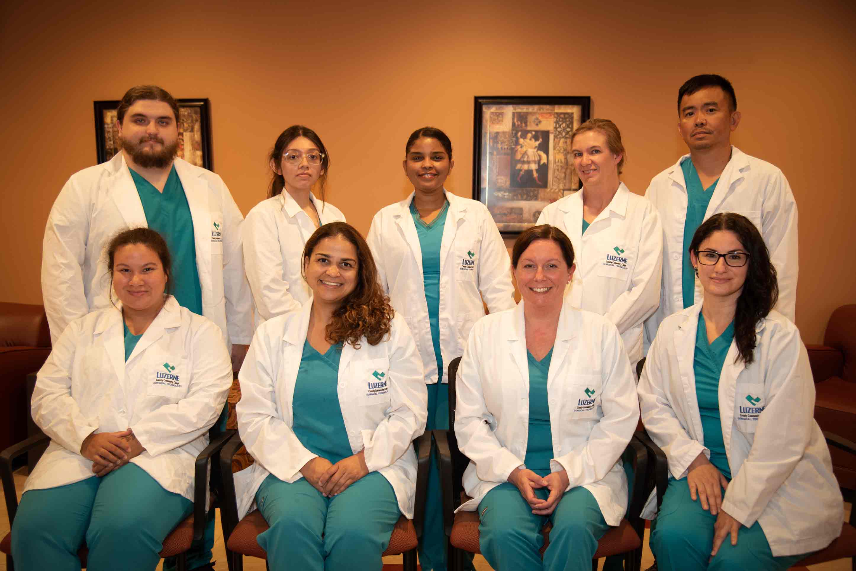 Luzerne County Community College Celebrates Surgical Technology Graduates at Pinning Ceremony