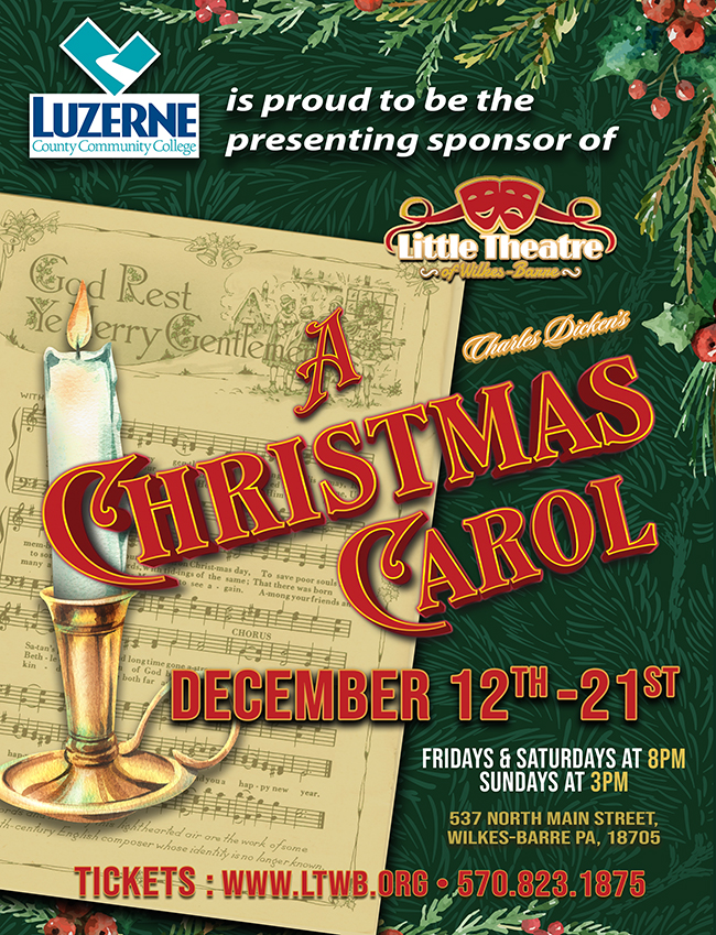Charles Dicken's A Christmas Carol, Little Theatre of Wilkes-Barre