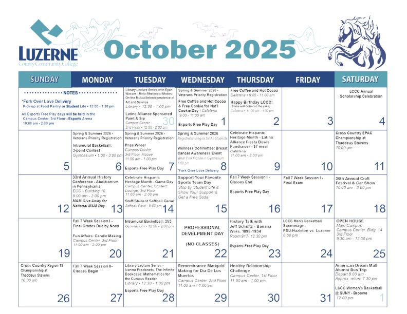 October 2025 Calendar