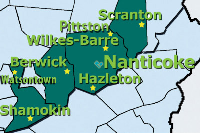 In addition to our Main Campus in Nanticoke, LCCC offers classes in communities around Northeastern PA including locations in Wilkes-Barre, Scranton, Hazleton, Pittston, Berwick, Shamokin, and Watsontown.
 