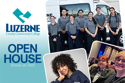 Join our faculty and staff for our Fall Open House at Luzerne County Community College?s MainCampus in Nanticoke, PA .Registration and attendance are completely free