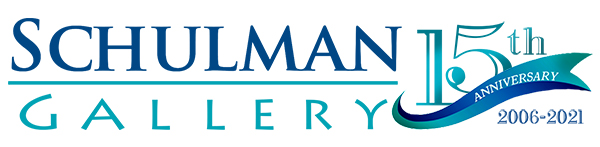 Schulman Gallery Anniversary Logo